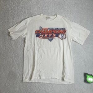 Vintage New York Mets national leauge champions 2000 tshirt‎ Lee sport L